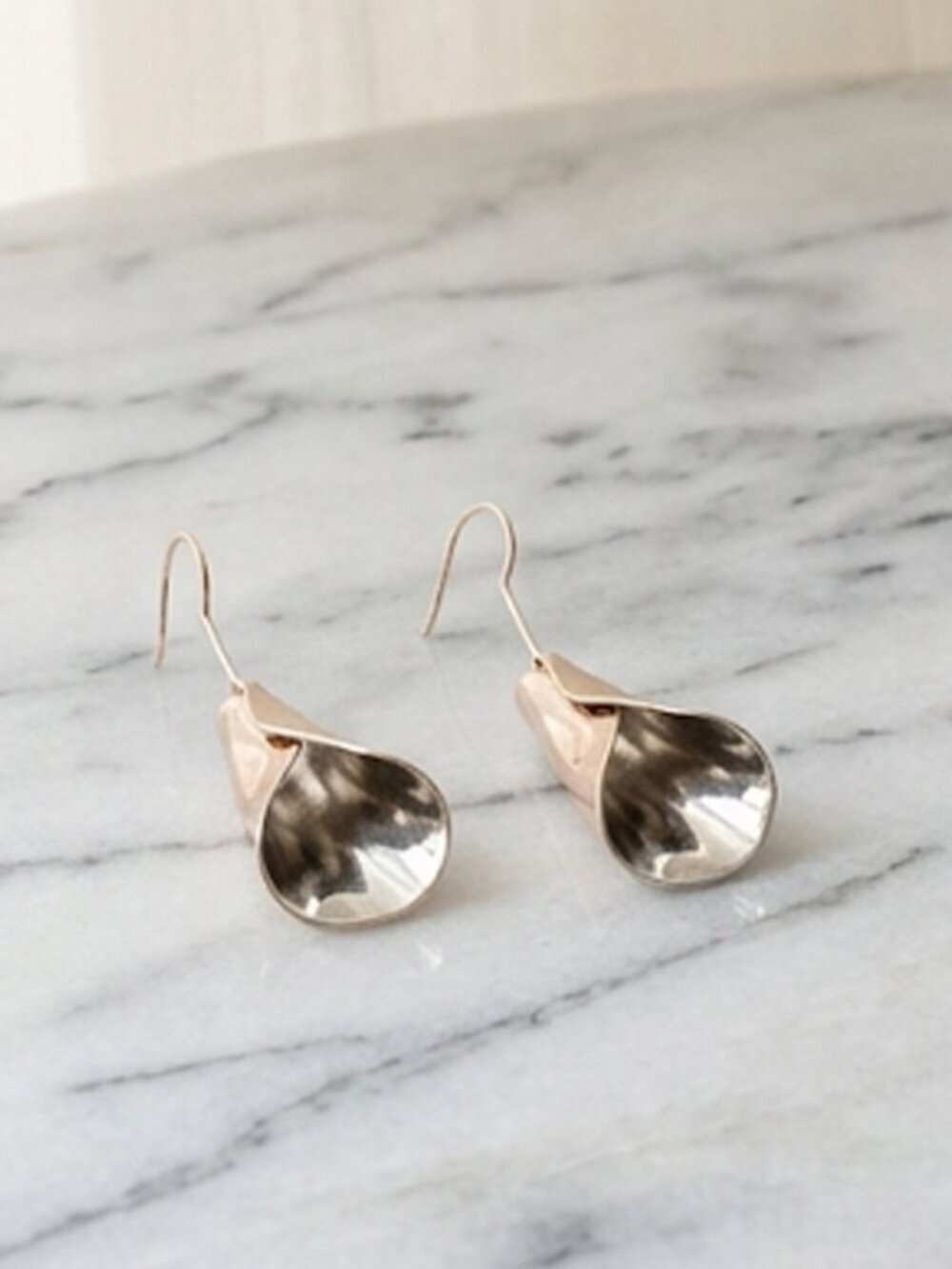 Ladies Silver Dangle Earrings - Picture 2 of 5
